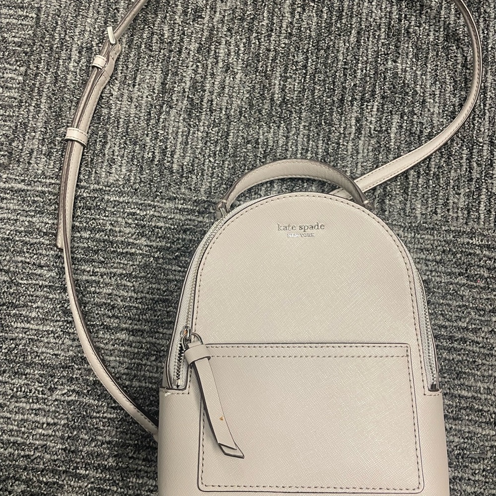 Kate Spade Gray Crossbody Bag